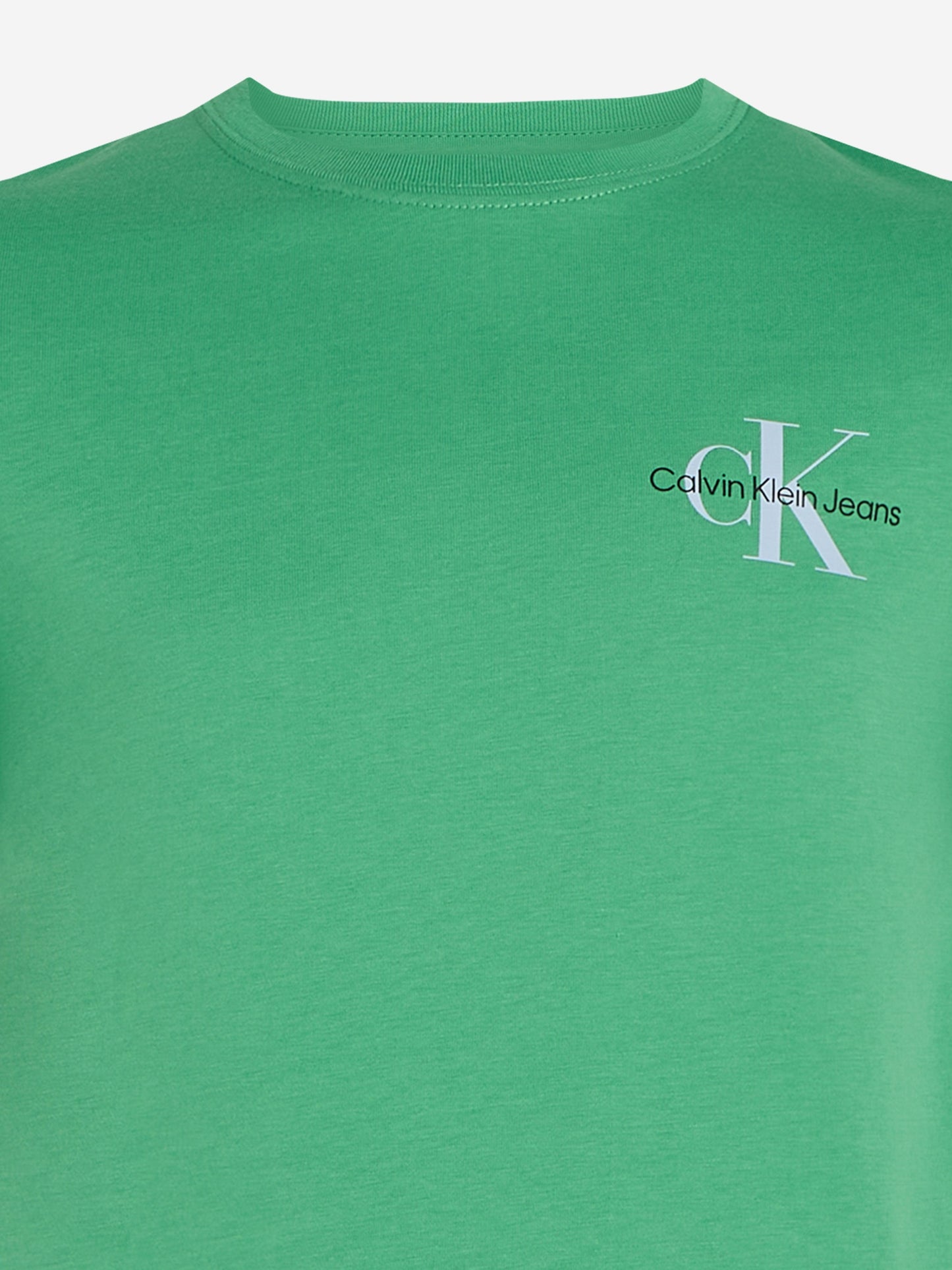Kids Chest Monologo T-Shirt in Green