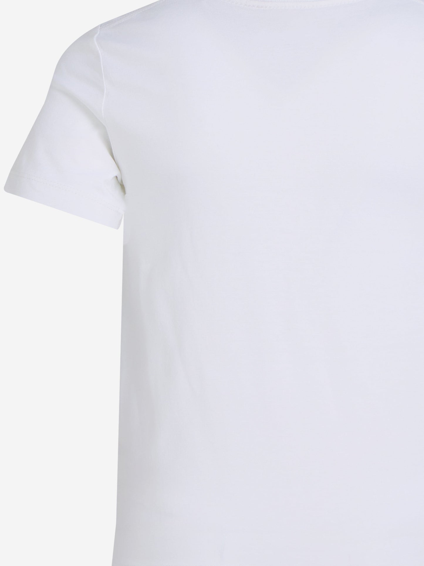 Kids Chest Monologo T-Shirt in White