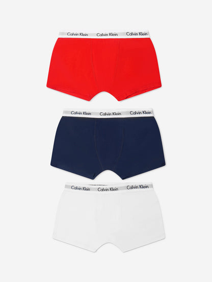 Calvin Klein Boys Cotton Boxer Shorts Set (3 Pack)