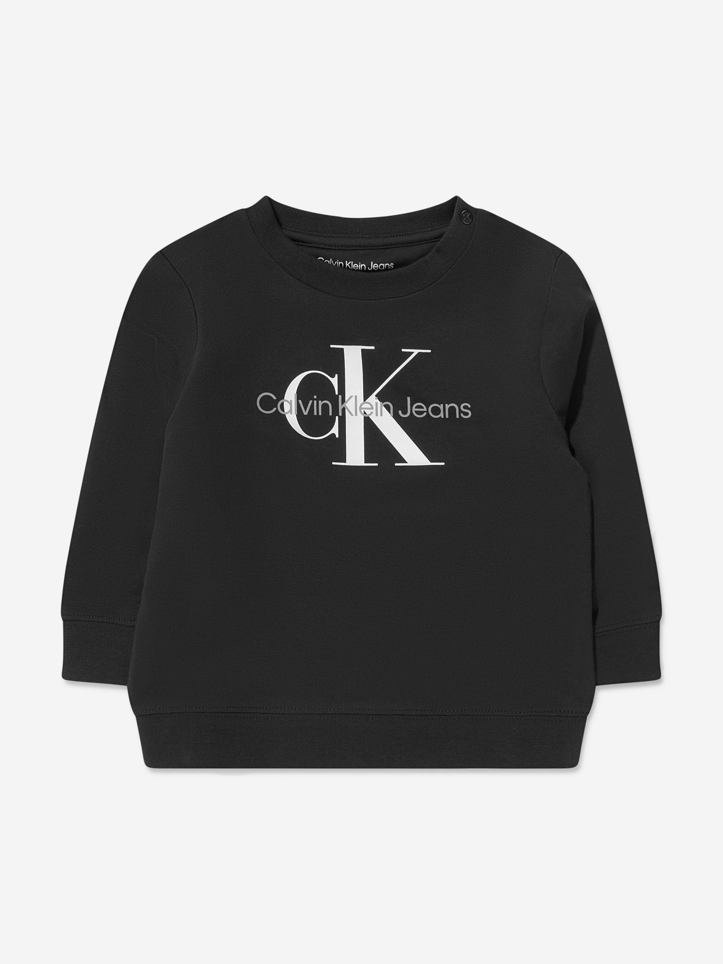 Calvin Klein Baby Monogram 黑色 3 件套礼品套装
