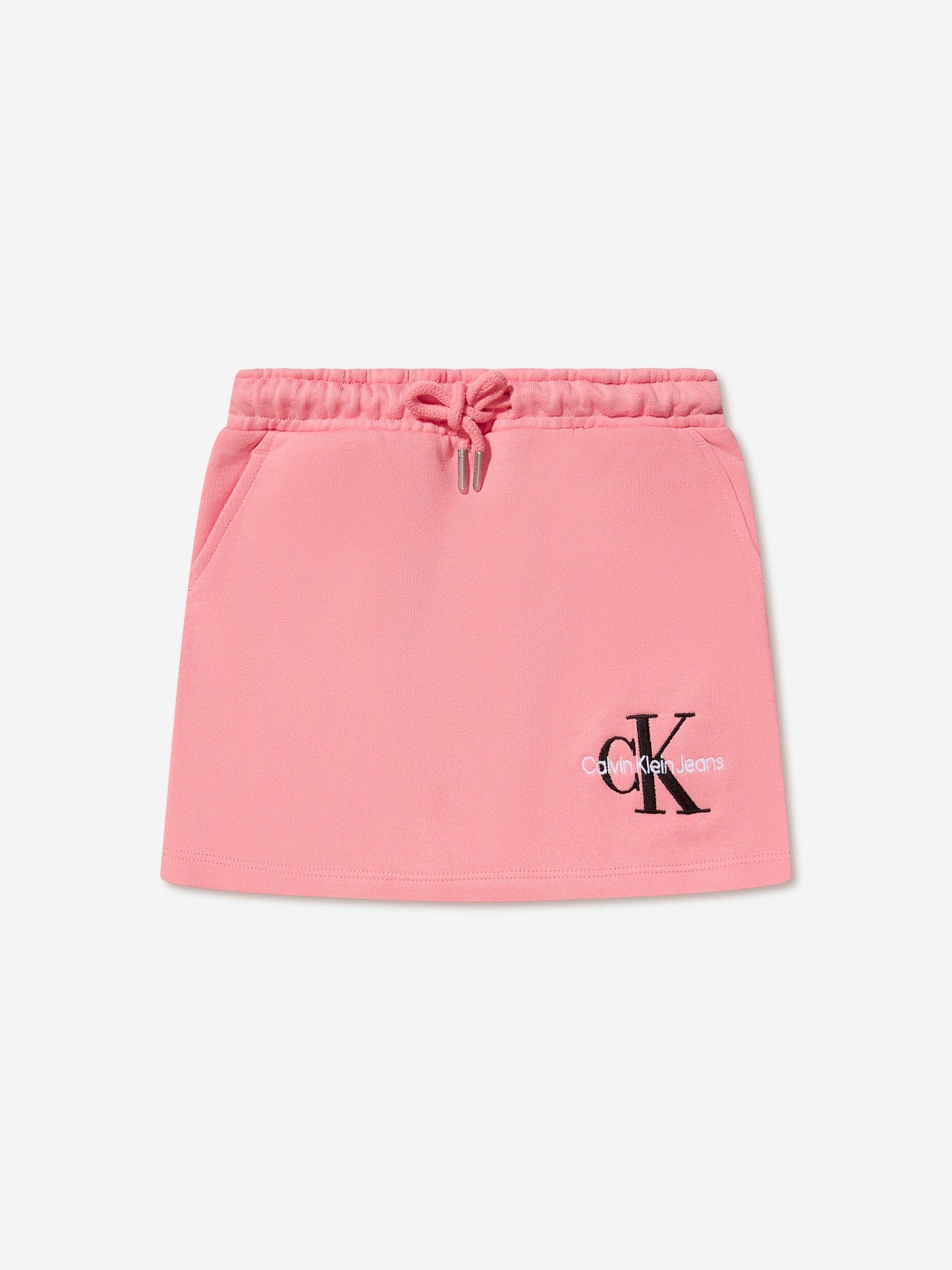 Calvin Klein Girls Organic Cotton Monogram Skirt