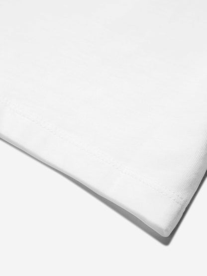 Calvin Klein Kids Monogram Logo T-Shirt in White