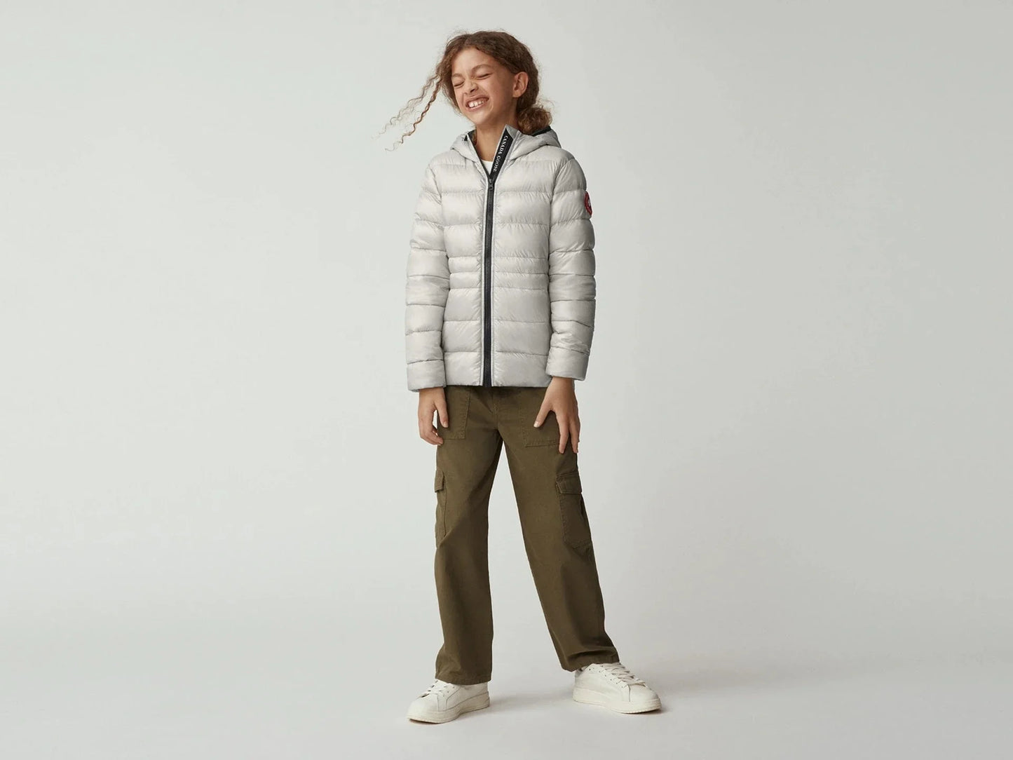 Canada Goose Kids Cypress 羽绒连帽夹克