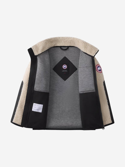 Canada Goose Kids Simcoe Fleece Jacket in Beige