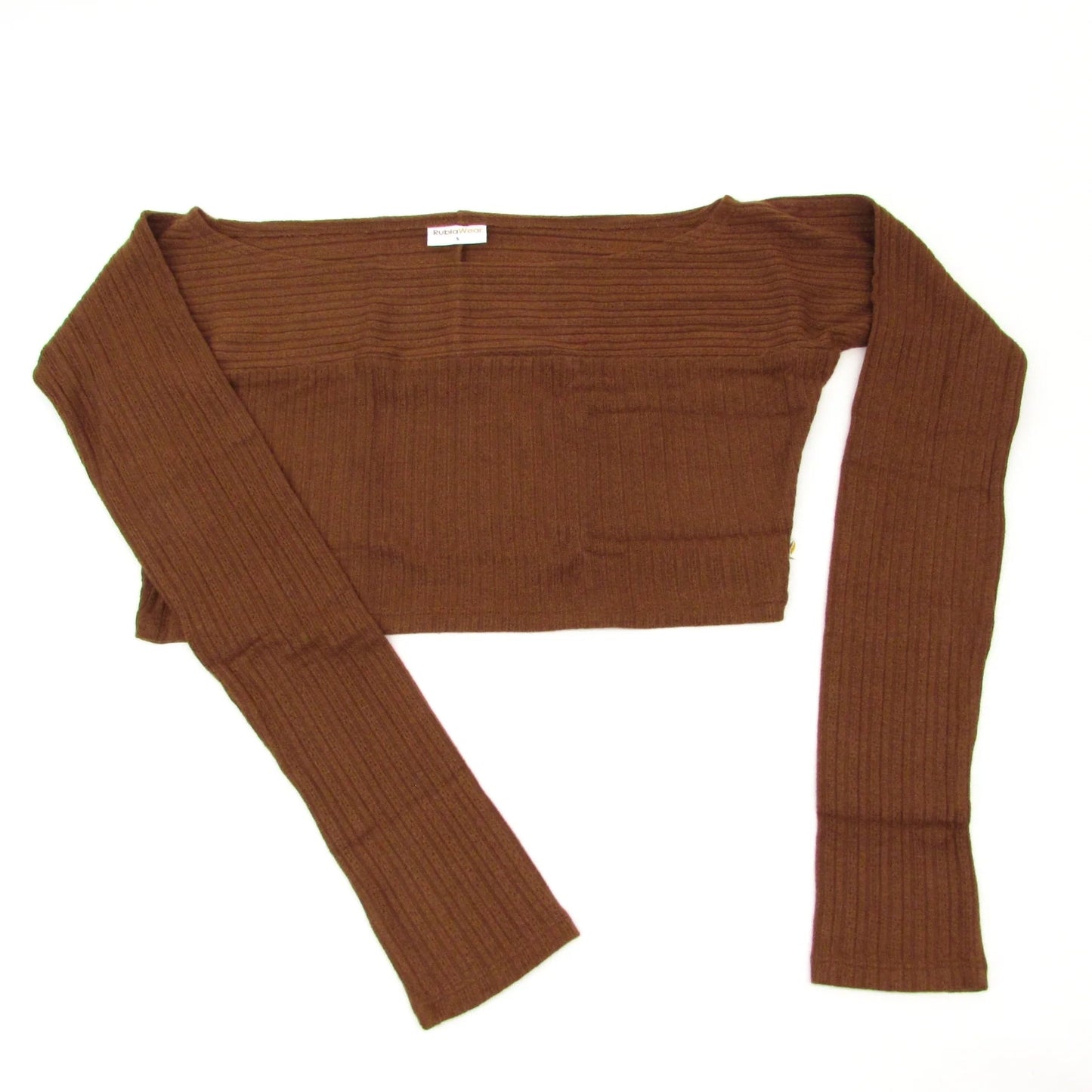 女童栗色芭蕾舞上衣