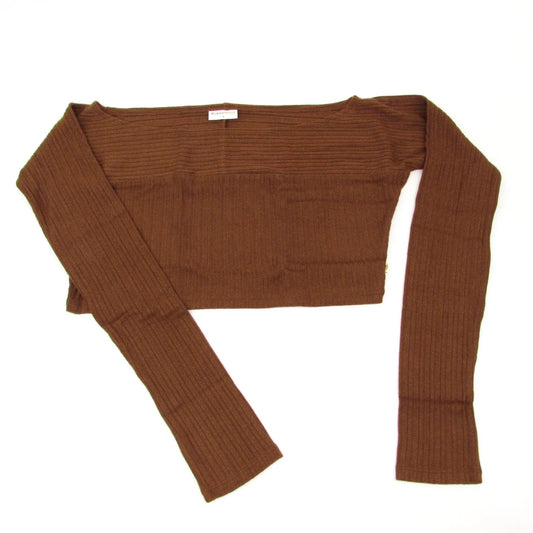 女童栗色芭蕾舞上衣