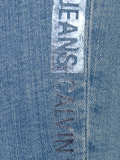 Calvin Klein Girls Jeans - Logo Trim Skinny Jeans