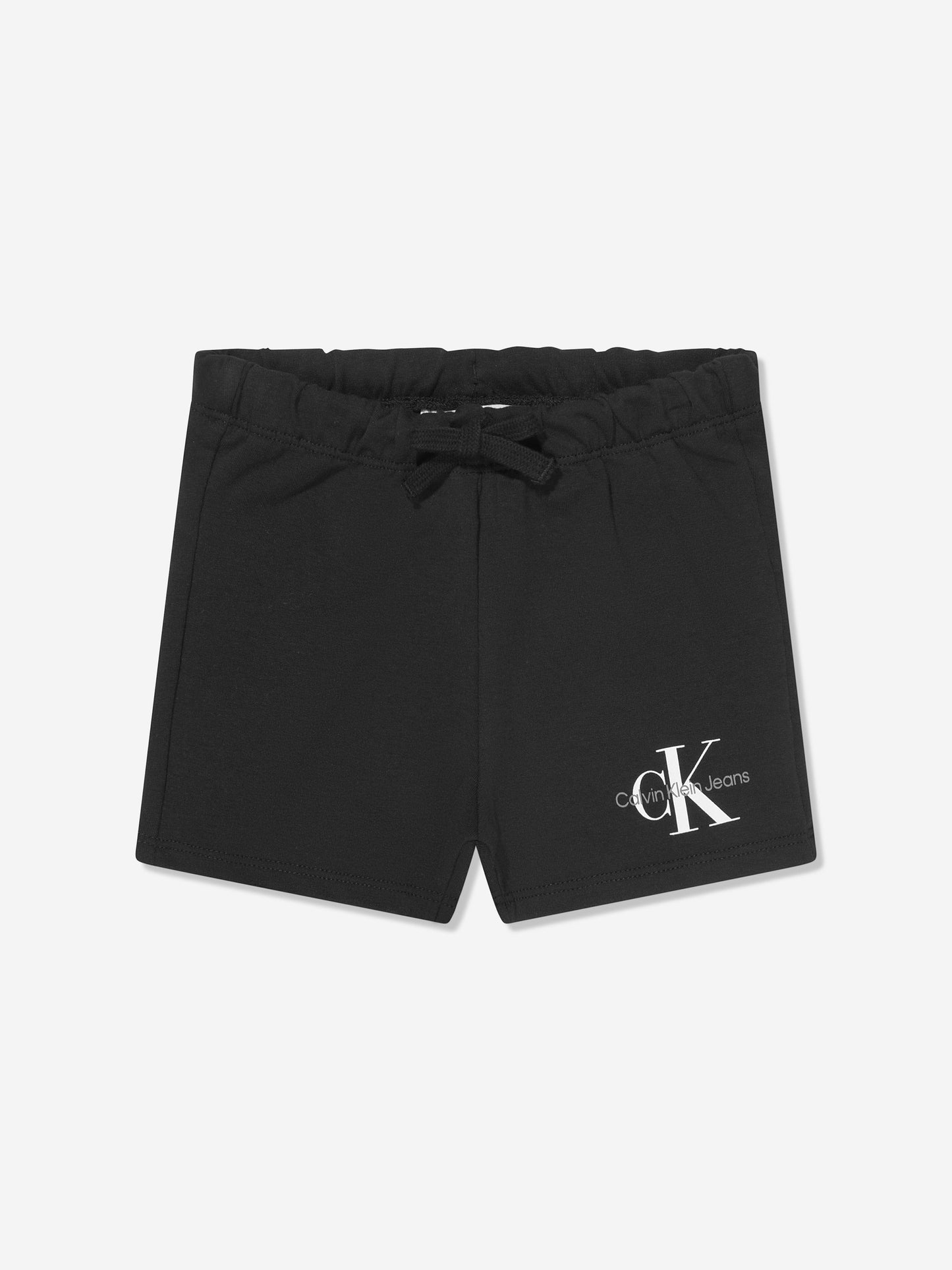 Calvin Klein 女婴黑色字母徽标短裤