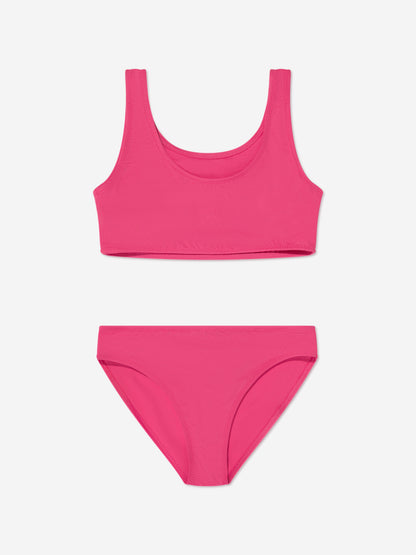 Calvin Klein Girls Bralette Bikini in Pink