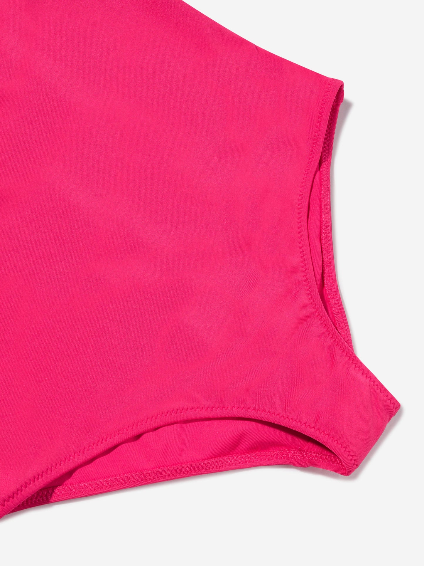 Calvin Klein Girls Logo Swimming Costume in Pink