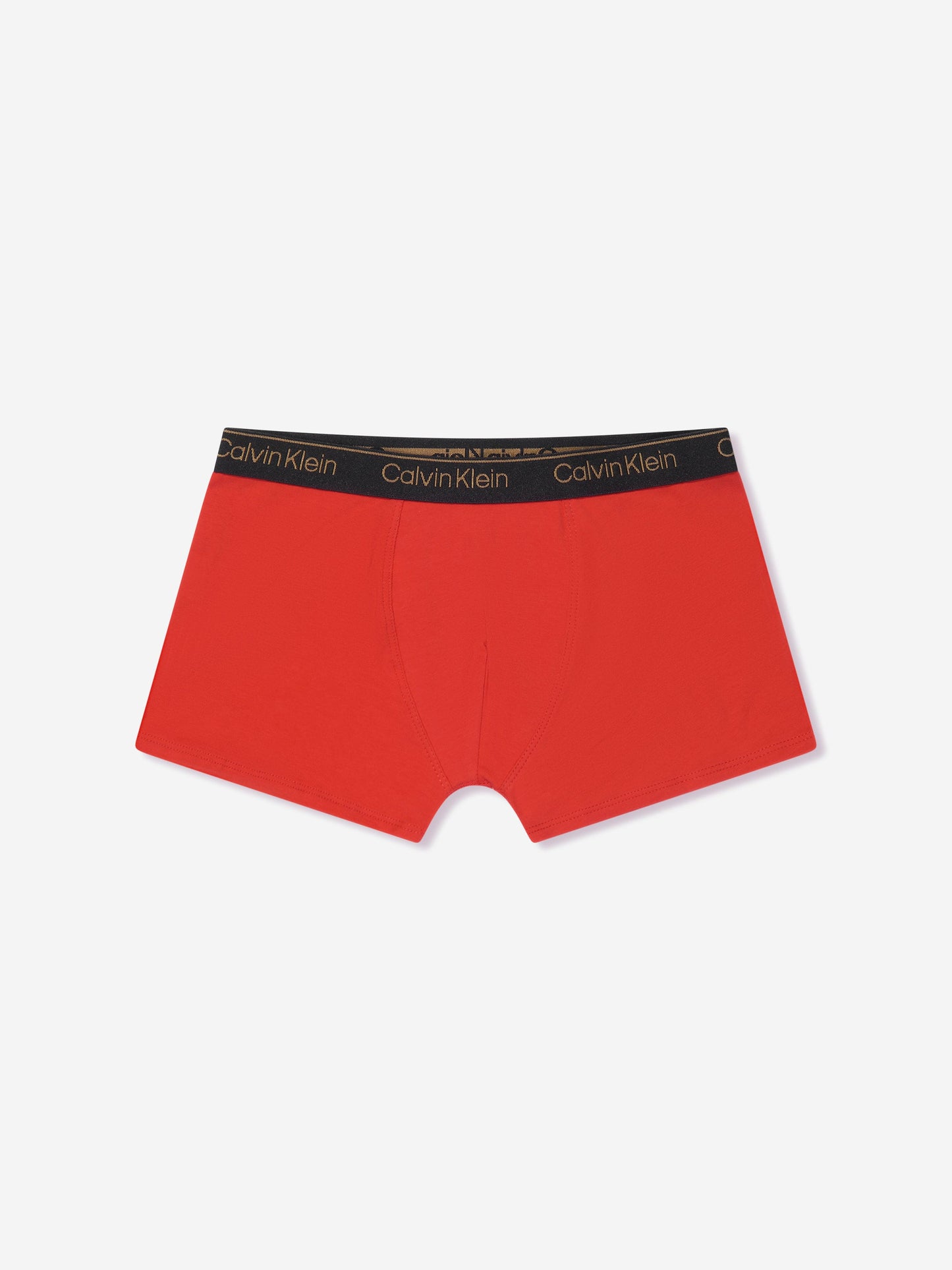 Calvin Klein 男童 5 条装红色平角裤套装