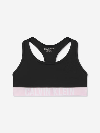 Calvin Klein Girls 3 Pack Bralette Set in White