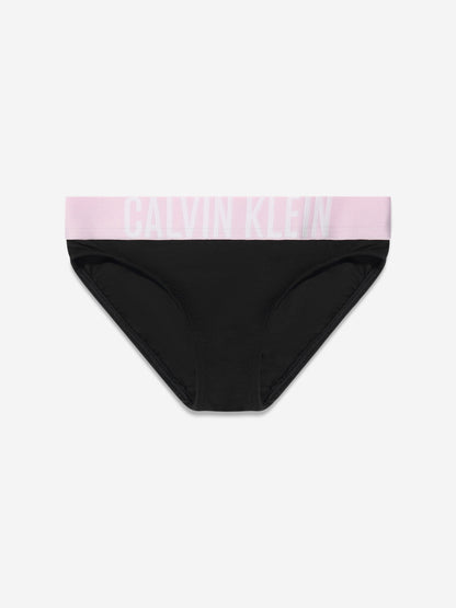 Calvin Klein Girls 3 Pack Bikini Briefs Set in White
