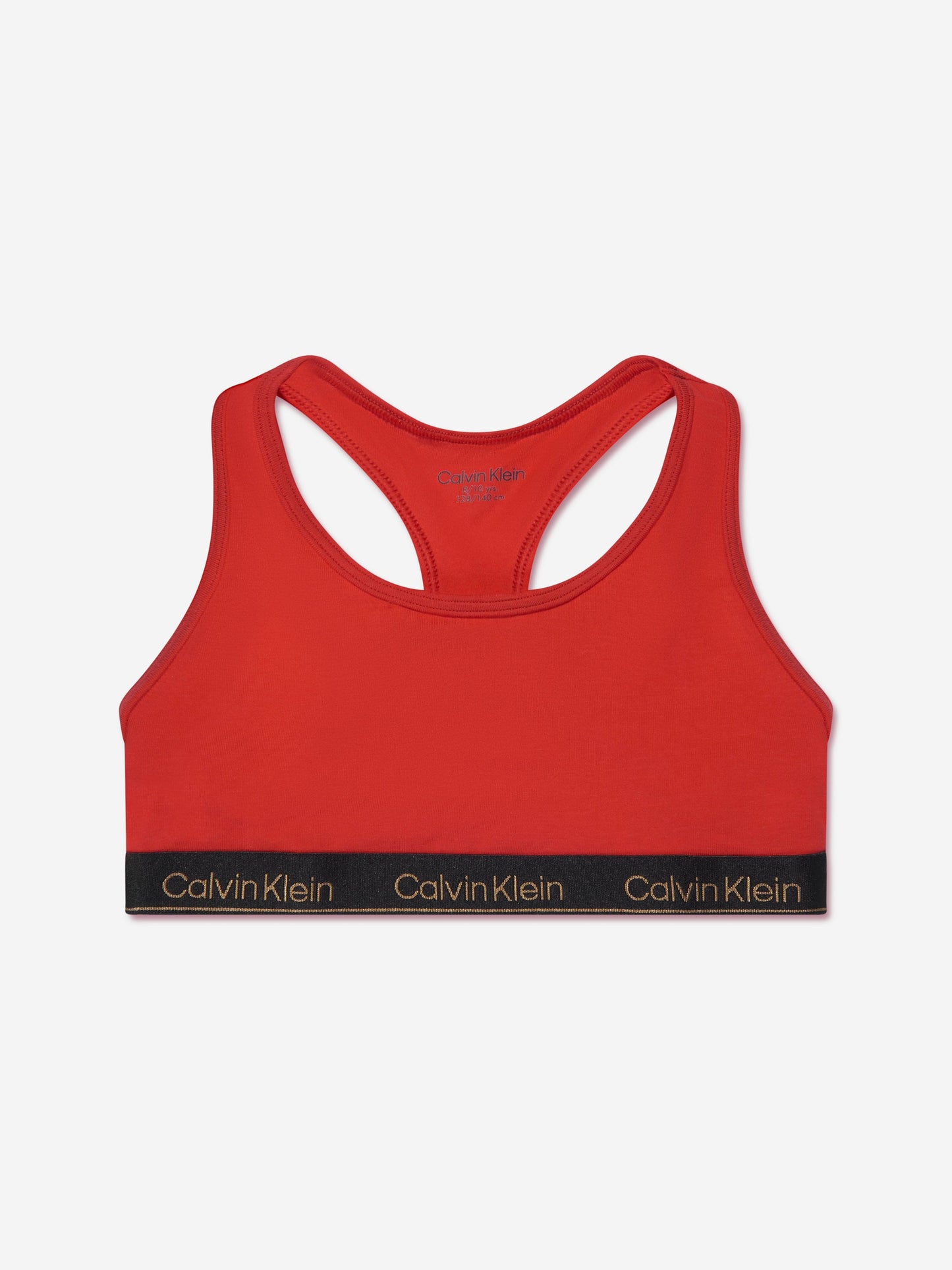 Calvin Klein Girls 2 Pack Bralette Set in Red