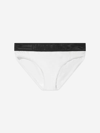 Calvin Klein Girls 2 Pack Bikini Briefs Set in Black