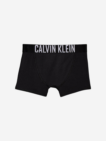 Calvin Klein Boys 3 Pack Boxer Shorts Set in Black