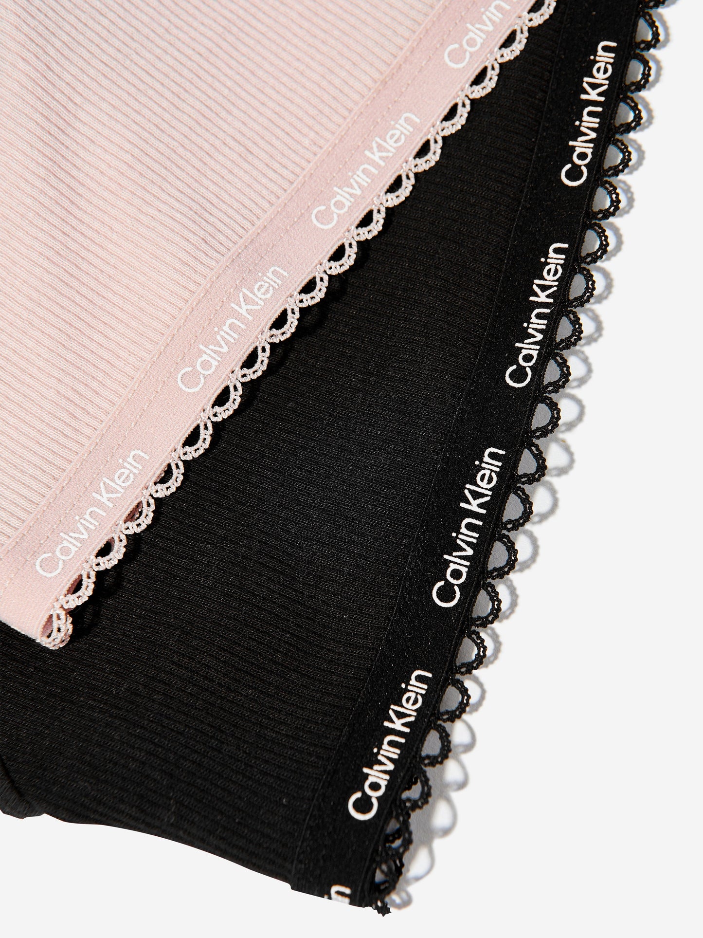 Calvin Klein Girls 2 Pack Bralette Set in Multicolour