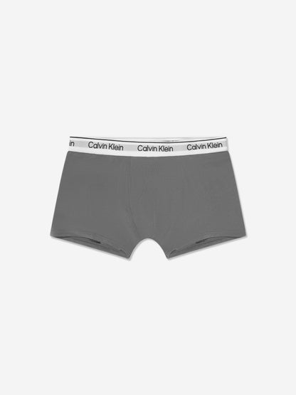 Calvin Klein Boys Boxer Shorts Set (5 Pack) in Blue