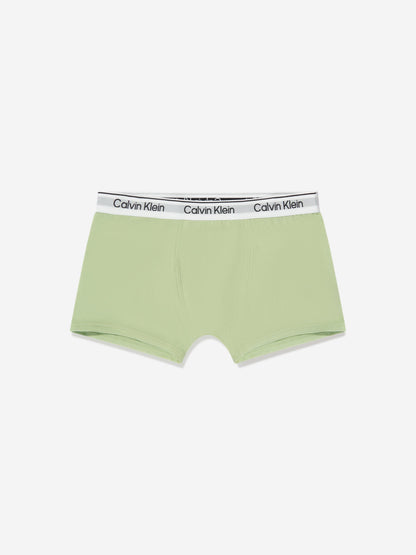 Calvin Klein Boys Boxer Shorts Set (5 Pack) in Blue
