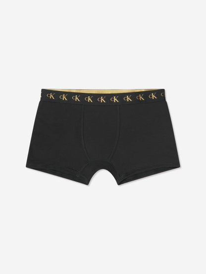 Calvin Klein Boys Boxer Shorts Set (2 Pack) in Black