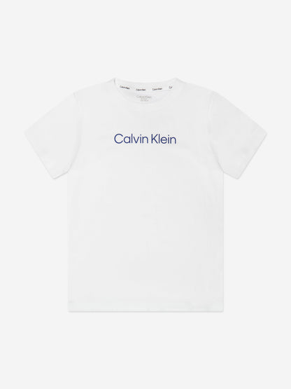 Calvin Klein Boys Pyjamas Set in White
