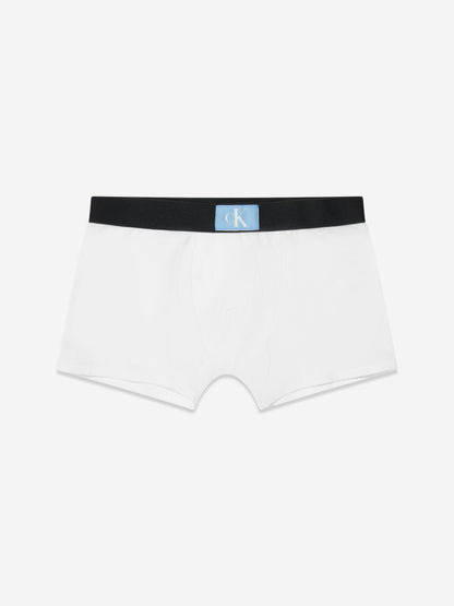 Calvin Klein Boys Boxer Shorts Set (3 Pack) in White