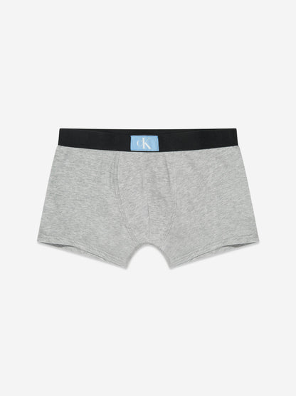Calvin Klein Boys Boxer Shorts Set (3 Pack) in White