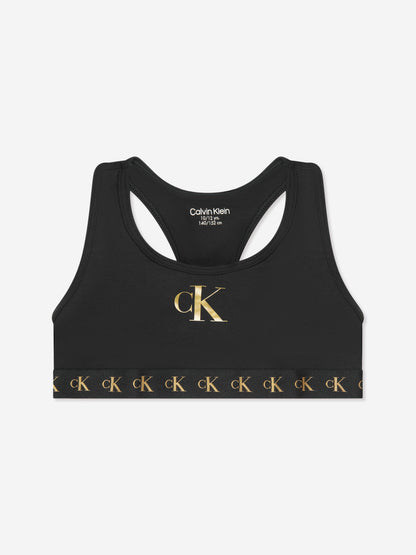 Calvin Klein Girls Bralette Set (2 Pack) in Black