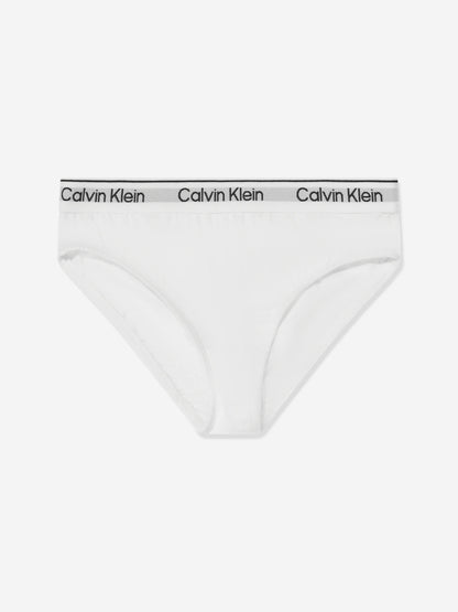 Calvin Klein Girls Bikini Knickers Set (5 Pack) in Lilac