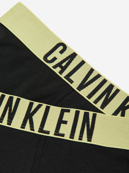 Calvin Klein 男童黑色两件套平角短裤