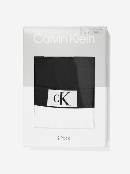 Calvin Klein 男童平角短裤 2 件装 多色