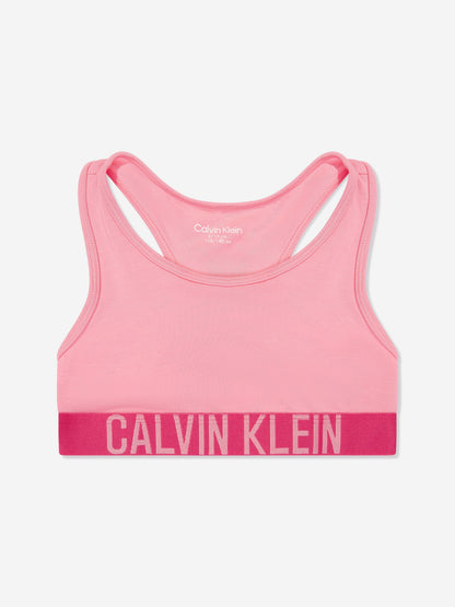 Calvin Klein Girls 2 Pack Bralette Set in Pink