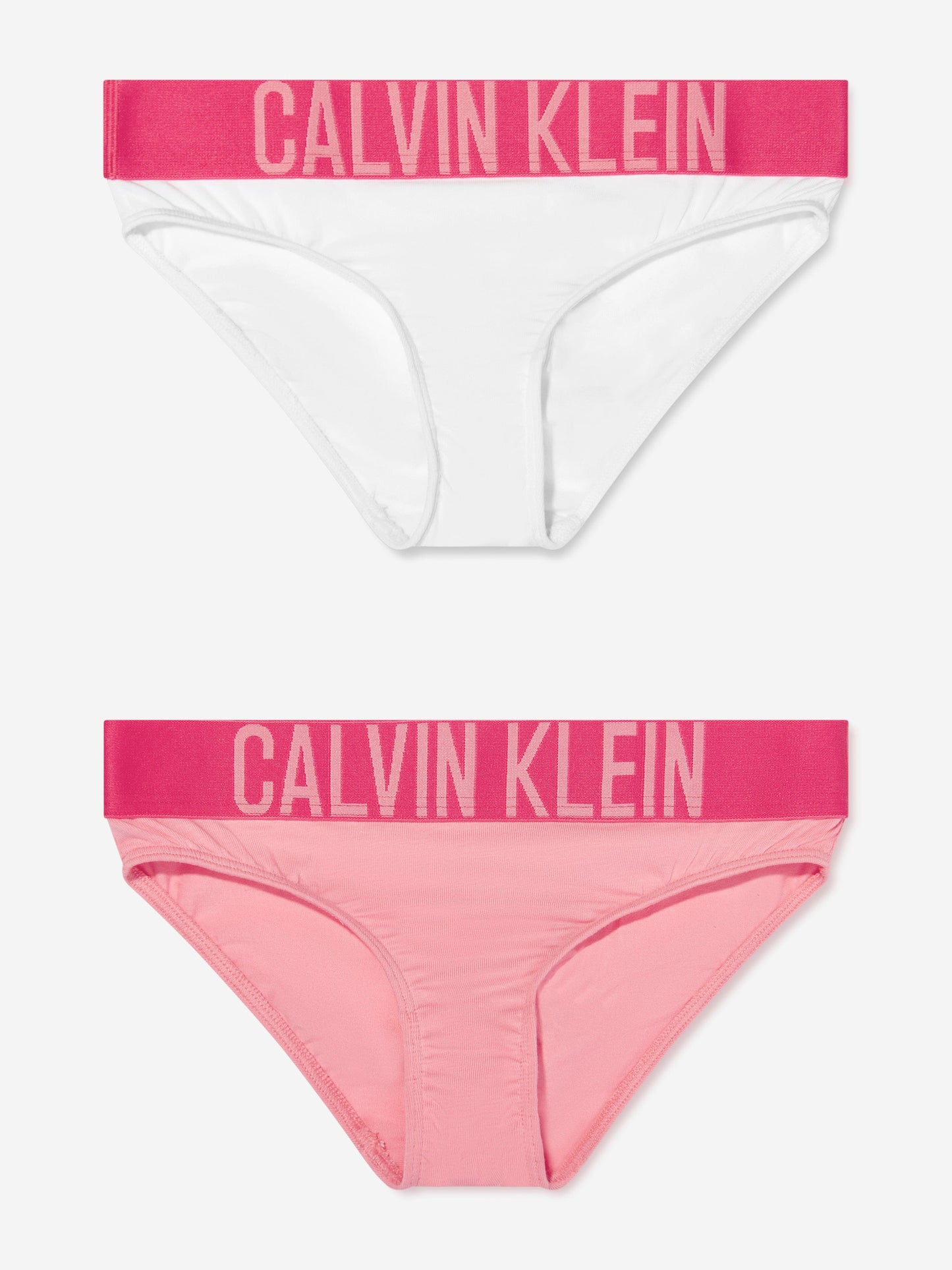 Calvin Klein Girls 2 Pack Bikini Knickers Set in Multicolour