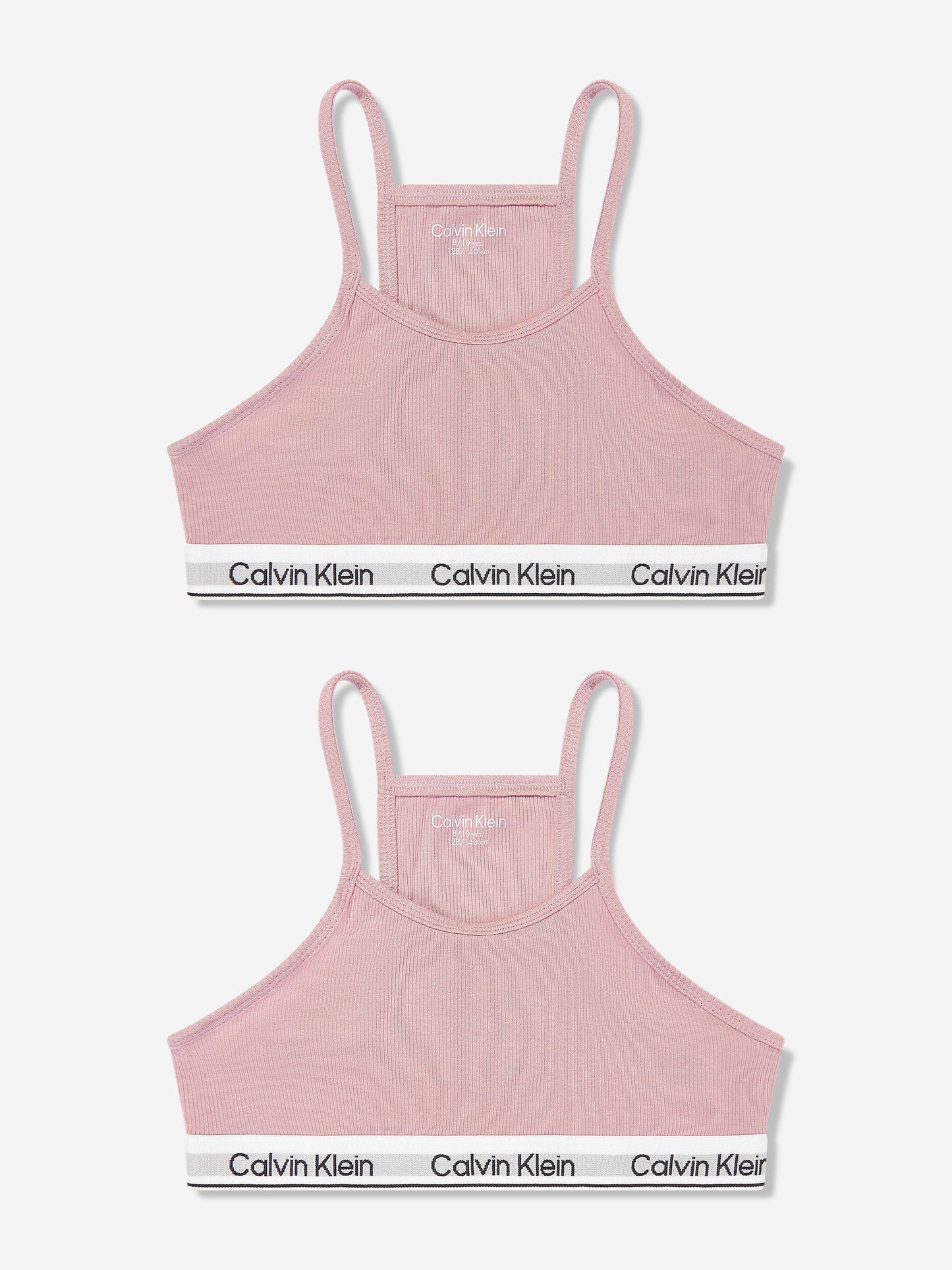 Calvin Klein 女童粉色背心式文胸套装