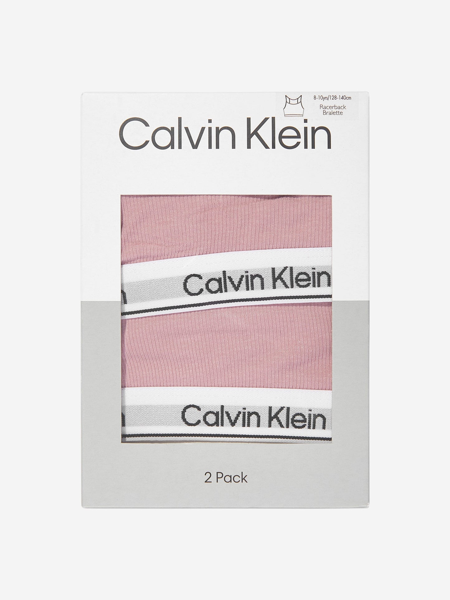 Calvin Klein 女童粉色背心式文胸套装