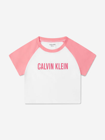 Calvin Klein Girls Pyjamas Set in Pink