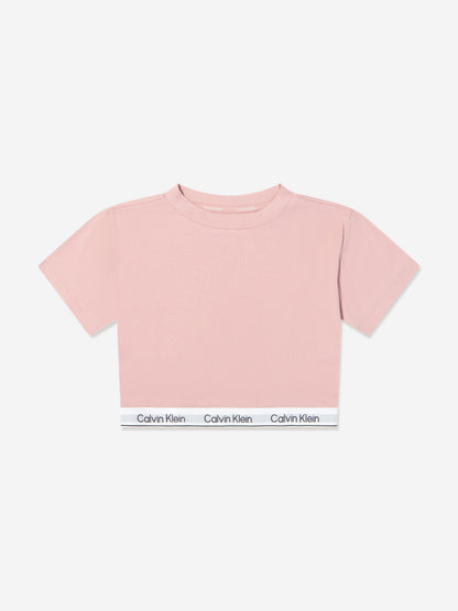 Calvin Klein Girls Pyjamas Set in Pink