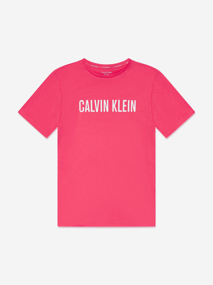Calvin Klein Girls 2 Pack T-Shirt Set in Multicolour