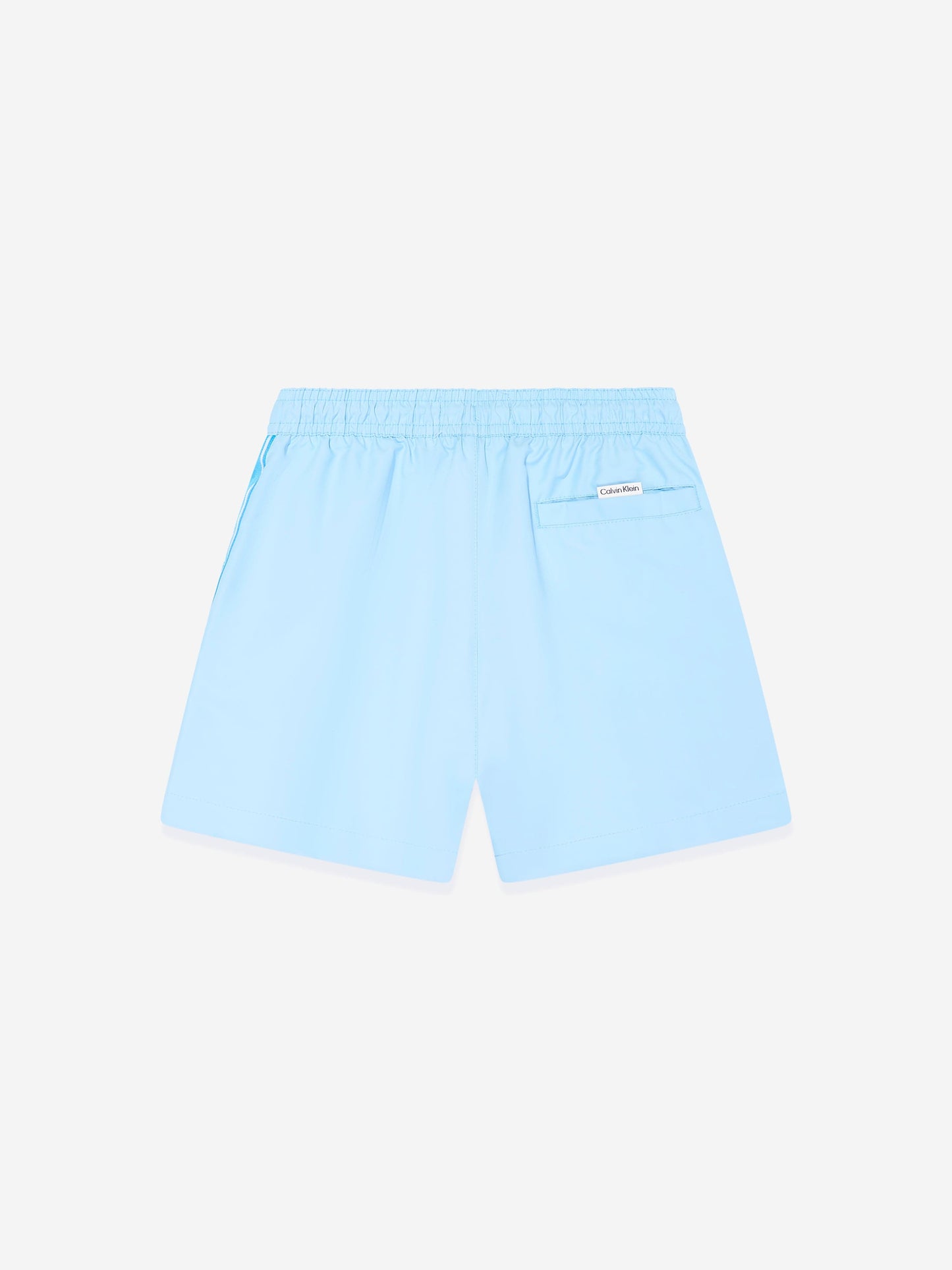 Calvin Klein Boys Drawstring Swim Shorts in Blue