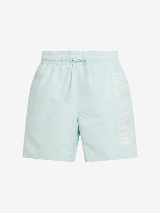 Boys Logo Swim Shorts in Green