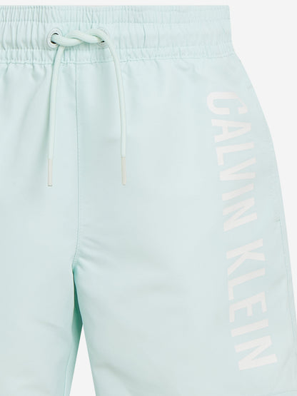 Boys Logo Swim Shorts in Green