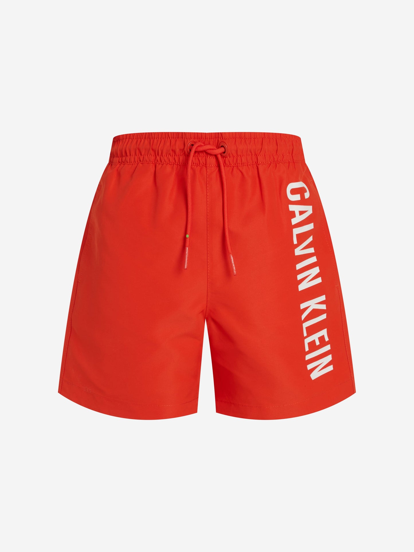 Boys Logo Swim Shorts in Red