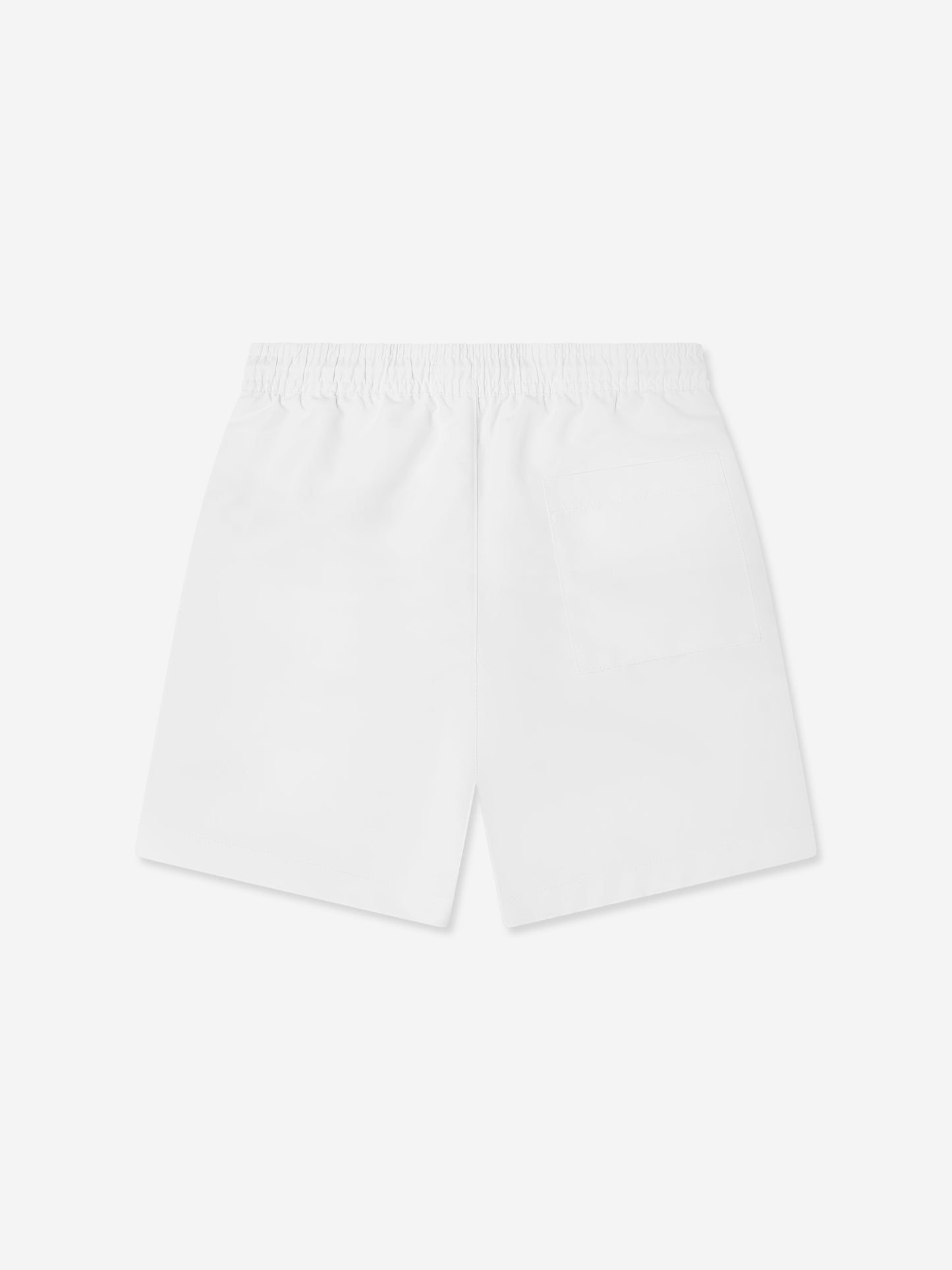 Boys Logo Swim Shorts in White
