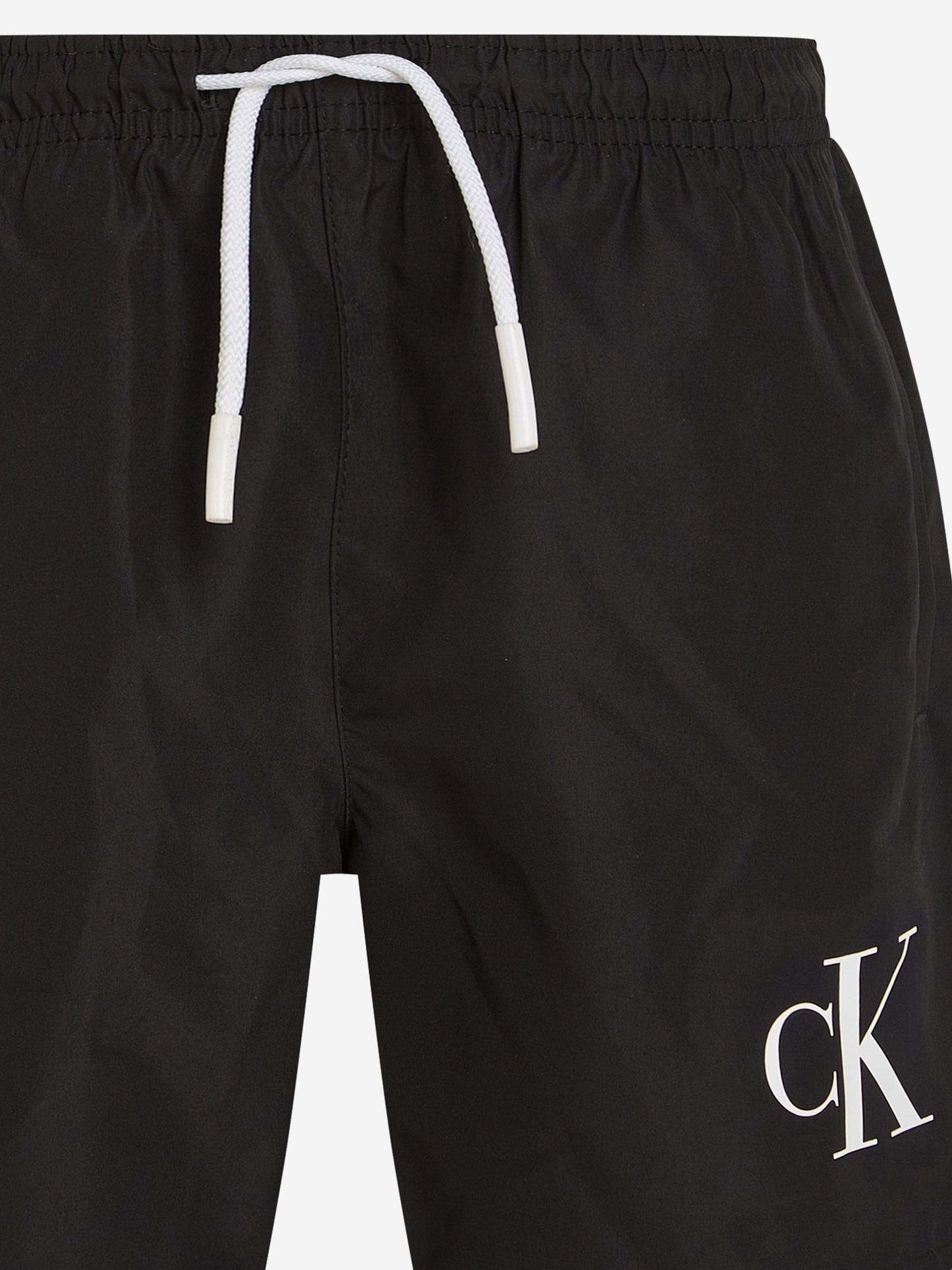 Boys Logo Swim Shorts in Black