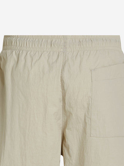 Boys Logo Swim Short in Ivory
