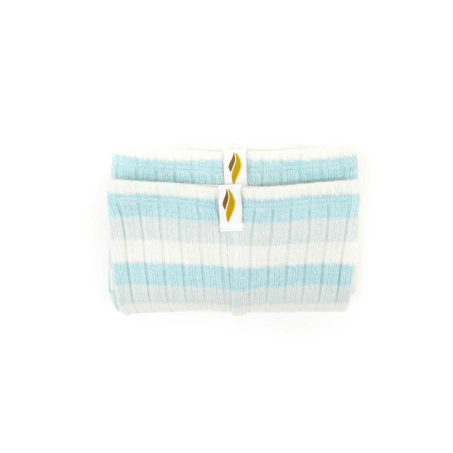 儿童蓝色条纹芭蕾舞护腿