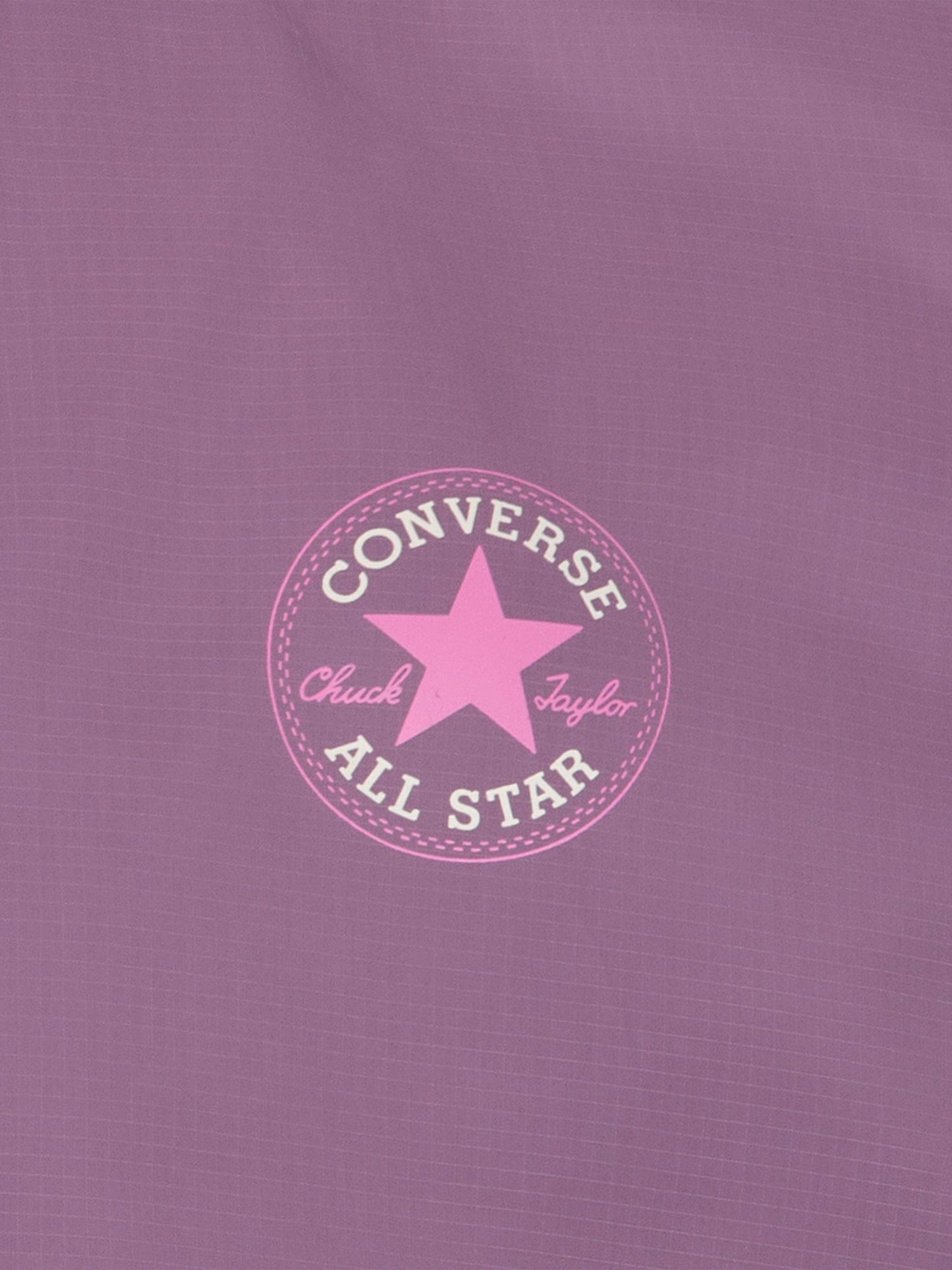 Converse 女童紫色连帽拉链风衣