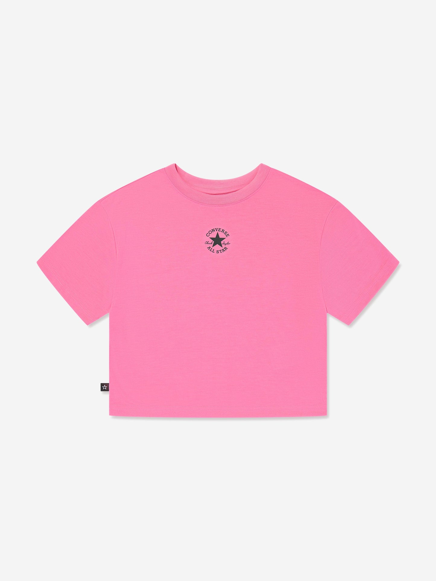 Converse 女童 Chuck Patch 宽松 T 恤（粉色）