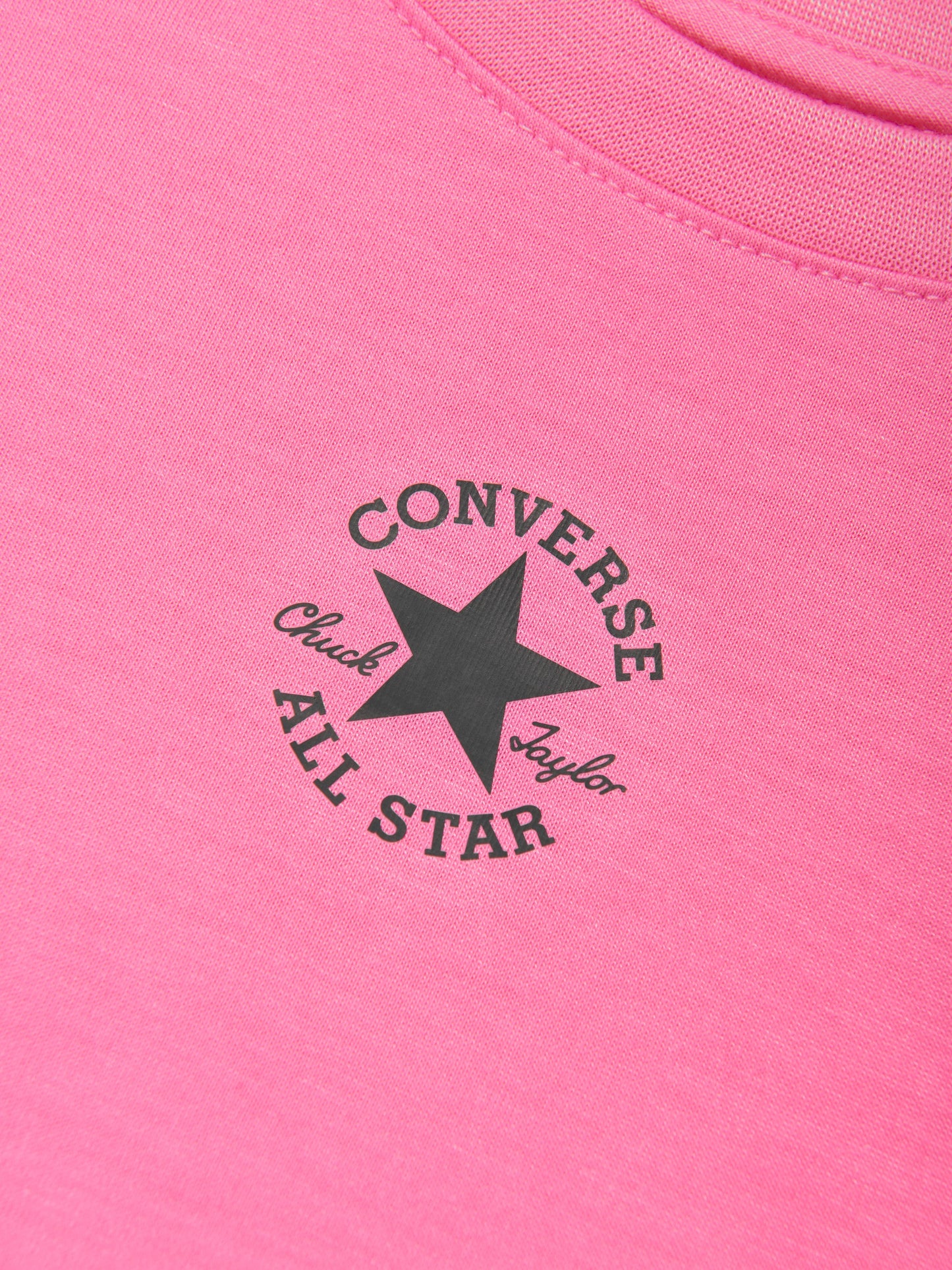 Converse 女童 Chuck Patch 宽松 T 恤（粉色）