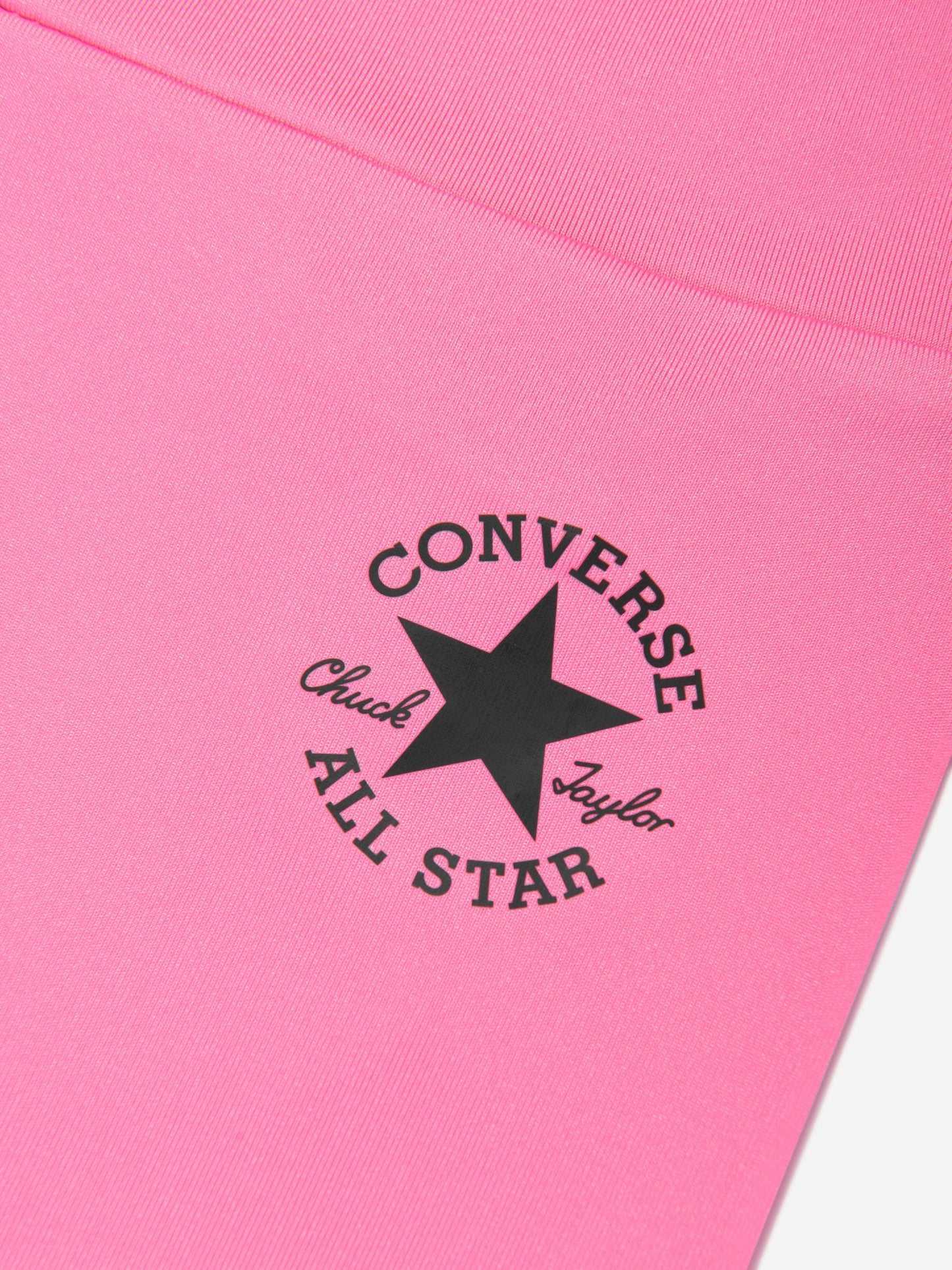Converse 女童 Chuck Patch 高腰紧身裤（粉色）
